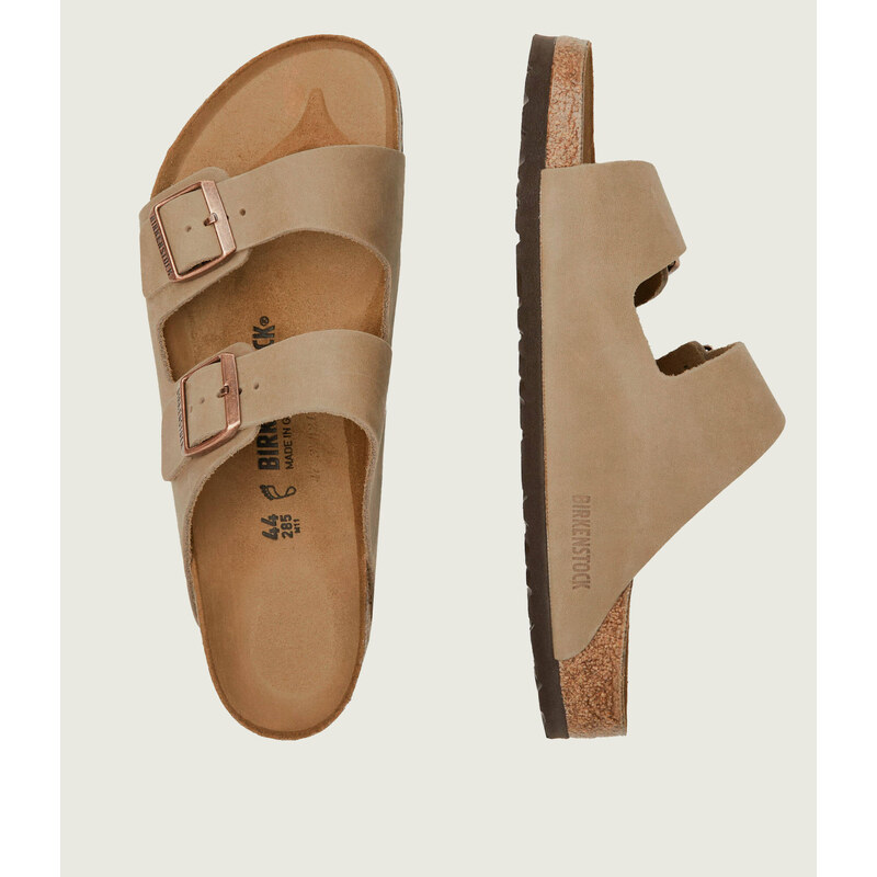 Birkenstock Kožené pantofle arizona LEOI | regular fit