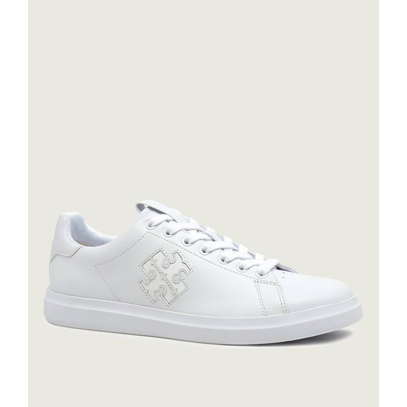 TORY BURCH Kožené tenisky DOUBLE T HOWELL COURT 112217770