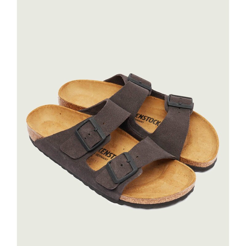 Birkenstock Pantofle Arizona | narrow fit | semiš