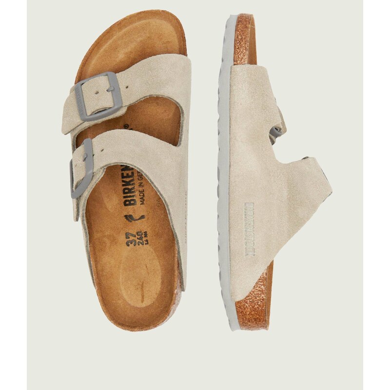 Birkenstock Pantofle Arizona | narrow fit | semiš