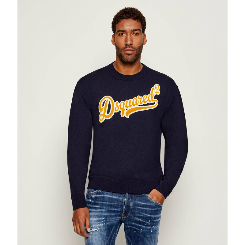 Dsquared2 Vlněný svetr | regular fit