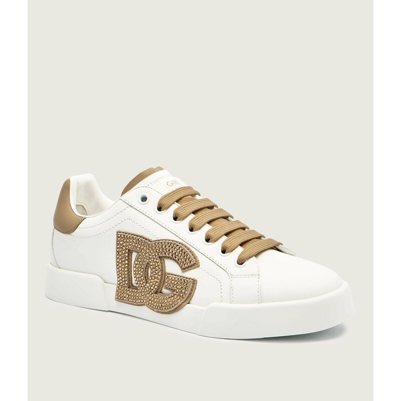 Dolce & Gabbana Kožené tenisky 108197112