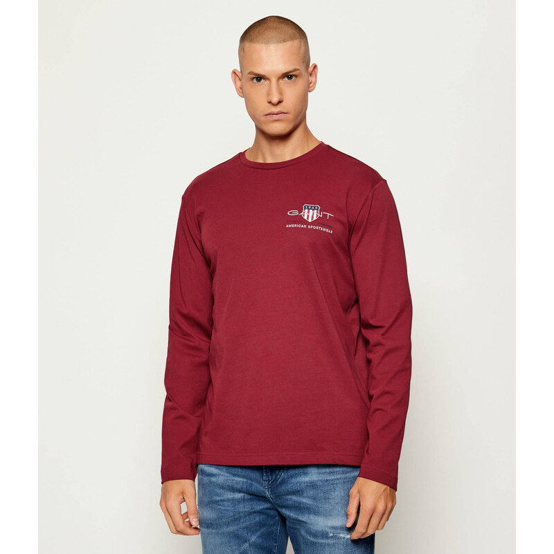 Gant Tričko s dlouhým rukávem MEDIUM ARCHIVE SHIELD | regular