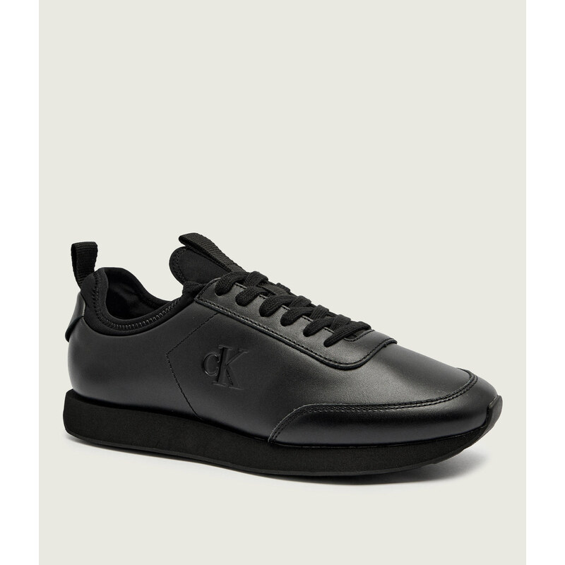 Calvin Klein Kožené tenisky RETRO RUNNER