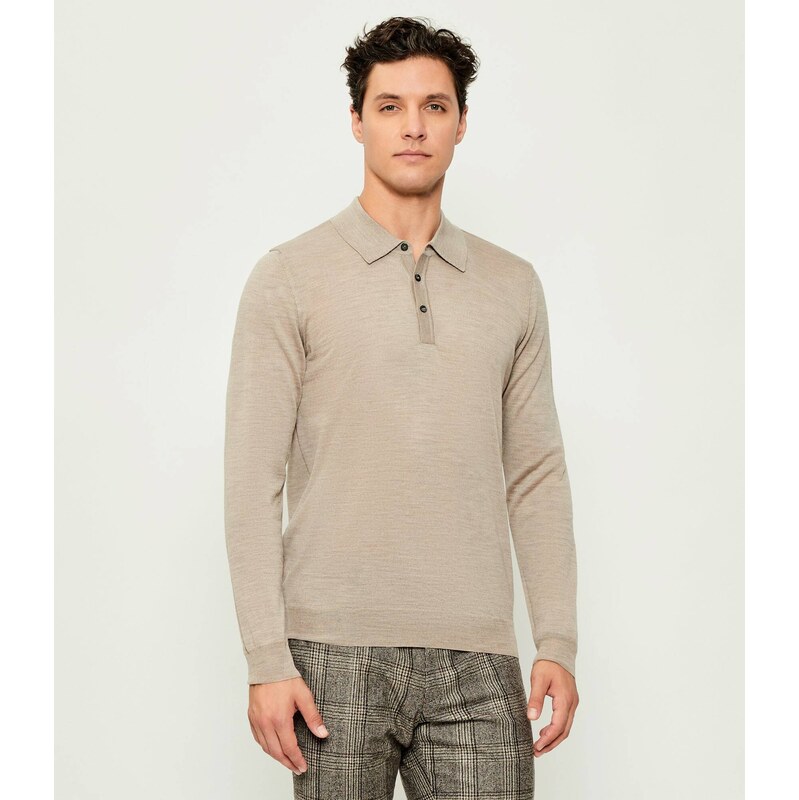 Oscar Jacobson Vlněné polokošile Melvin | regular fit