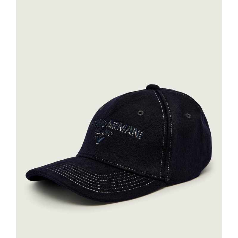 Emporio Armani Vlněná kšiltovka
