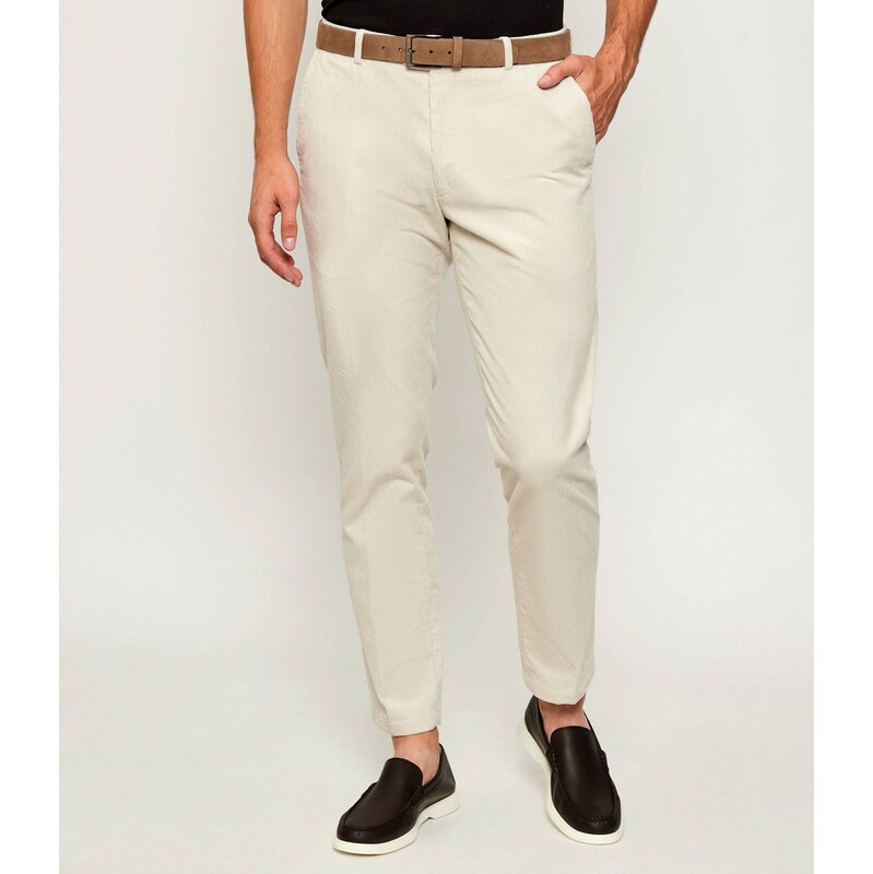 Oscar Jacobson Kalhoty Denz | Slim Fit | manšestr