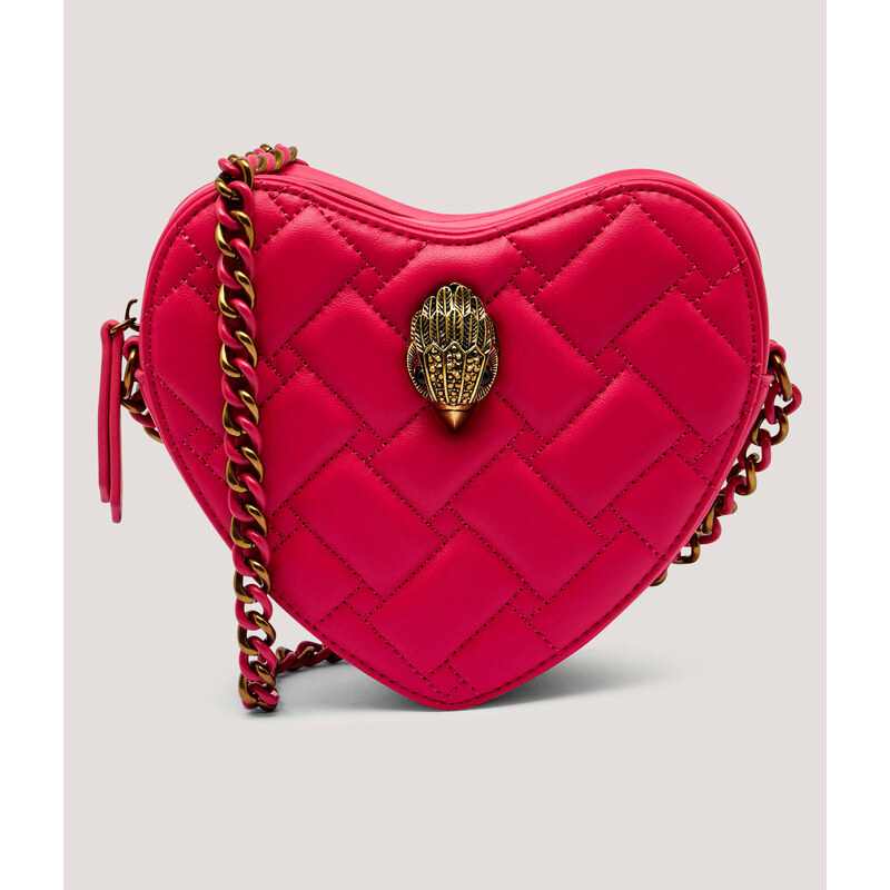 Kurt Geiger Kůžoná crossbody kabelka 690-KENSINGTON HEART