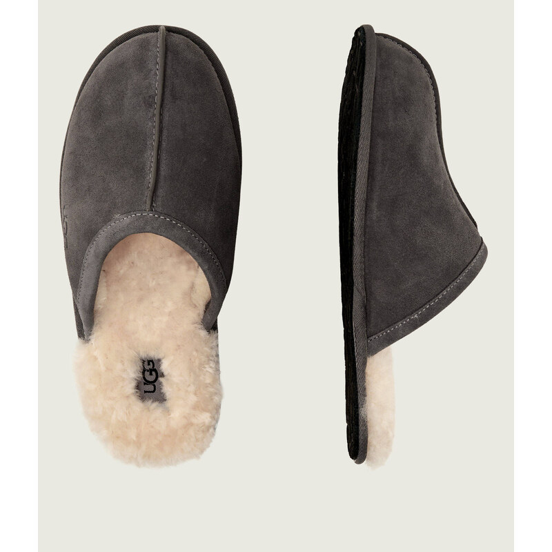 UGG Ohřívá domácí obuv M SCUFF | s příměsí vlny | zamsz