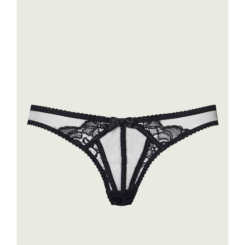 Agent Provocateur Kalhotky ROZLYN OUVERT BLACK 103520959