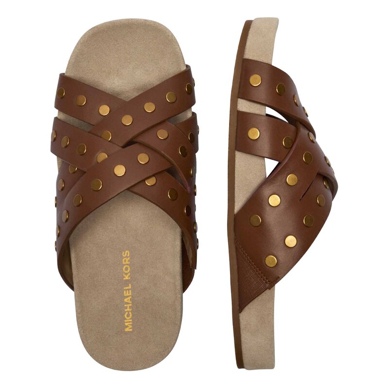 Michael Kors Kožené pantofle IRENE