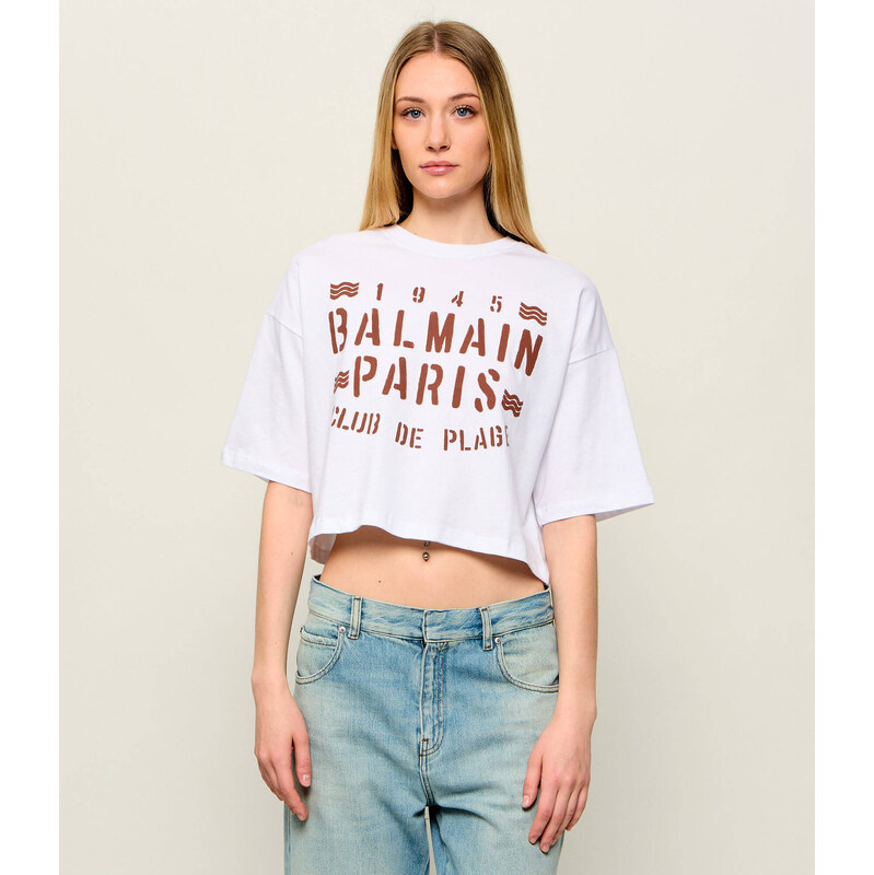 Balmain Tričko | Cropped Fit