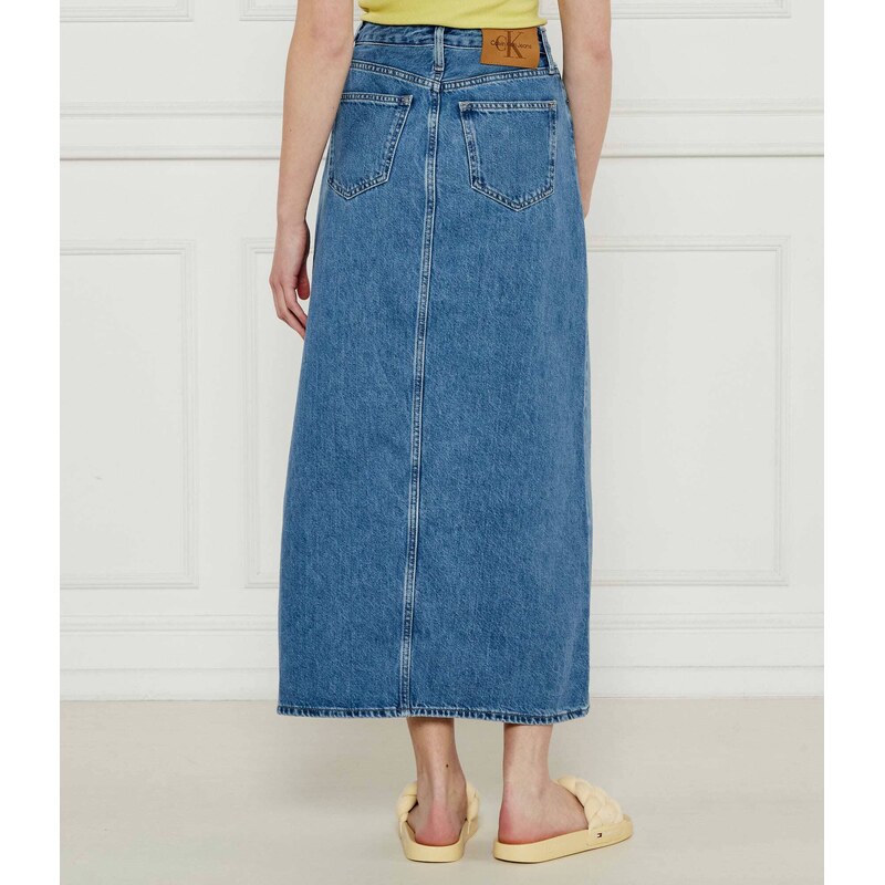 Calvin Klein Jeans Džínová sukně A-LINE