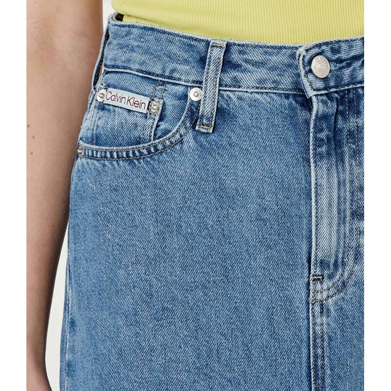 Calvin Klein Jeans Džínová sukně A-LINE