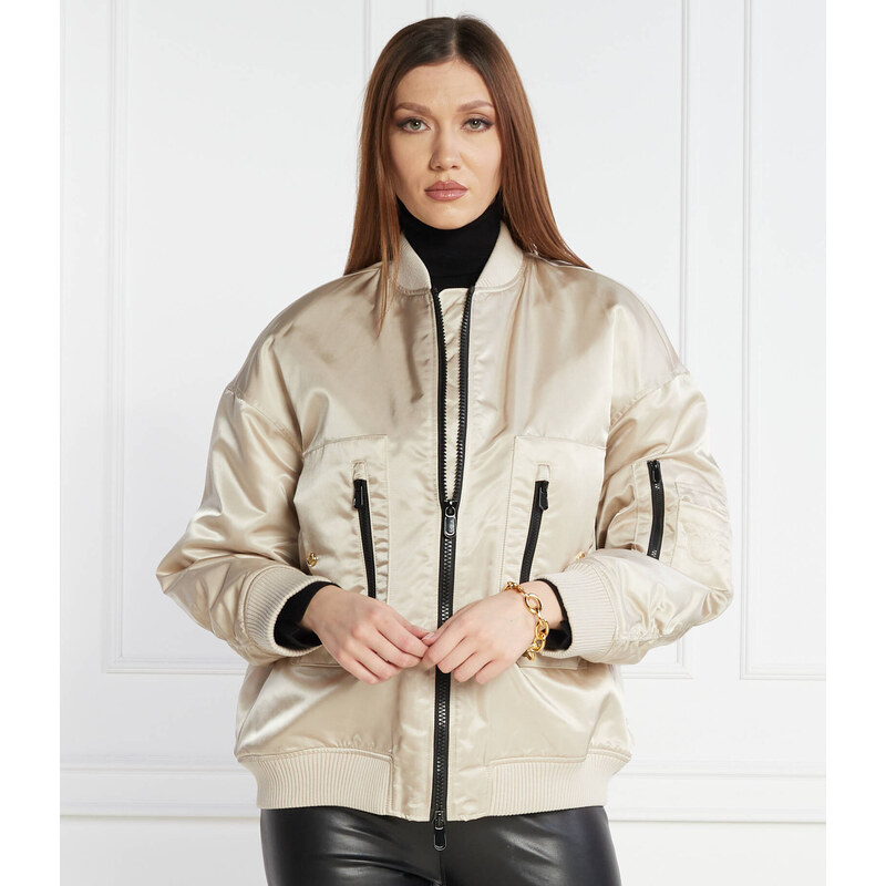 Pinko Saténová bunda bomber | Regular Fit 115678664