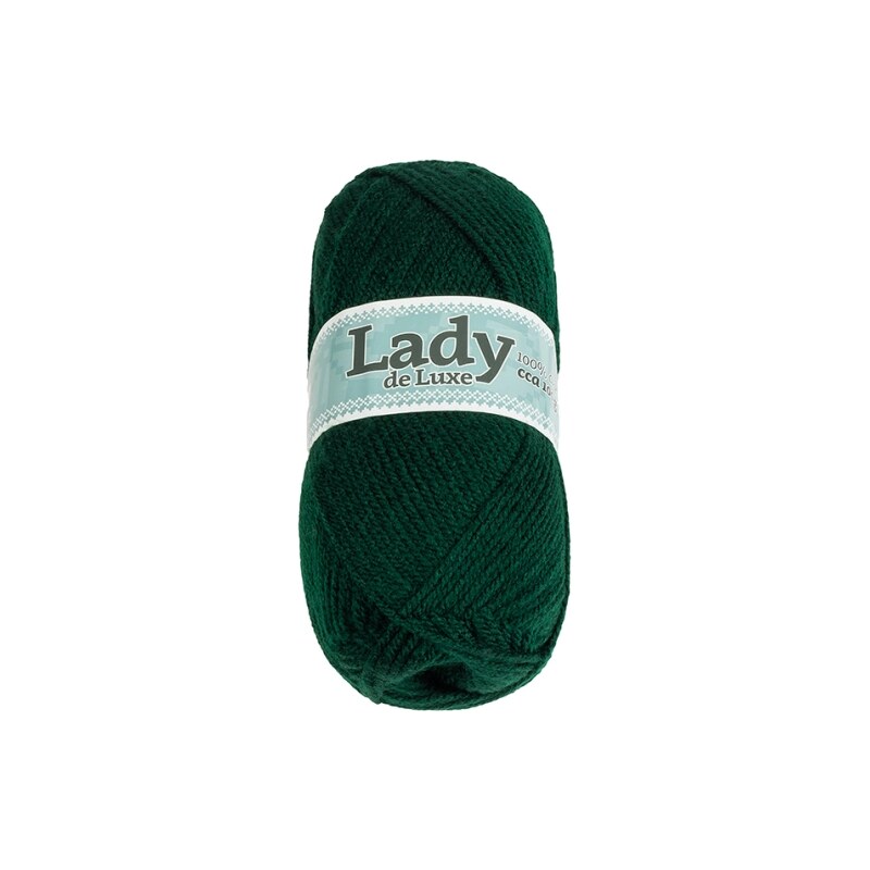 Bellatex Příze LADY de Luxe 100g / 238 m Zelená 115656146