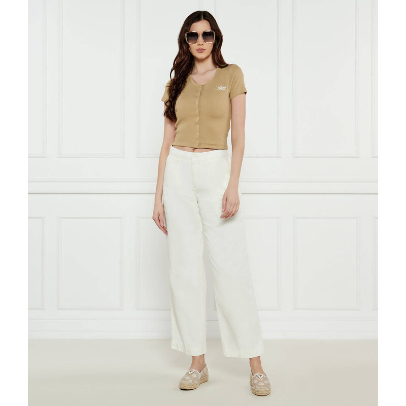 Guess Jeans Halenka SNAP EMBRO | Cropped Fit