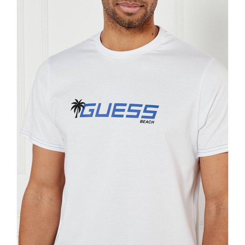 Guess Underwear Tričko PALM LOGO | Regular Fit