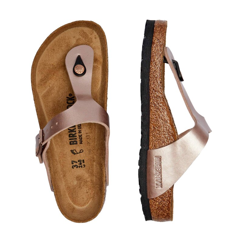 Birkenstock Žabky Gizeh | Regular fit s přídavkem kůže