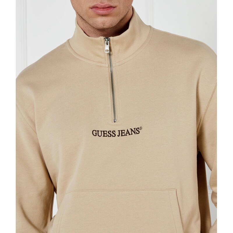 Guess Jeans Mikina HALF ZIP | regular fit