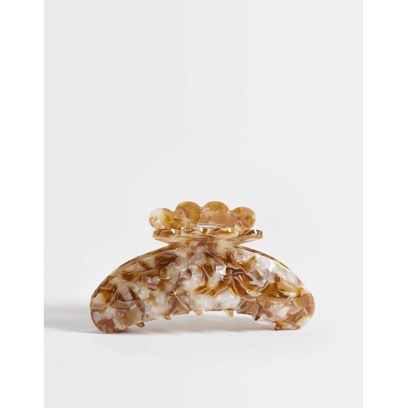 Sui Ava helle plage big hair claw in light brown 115691753