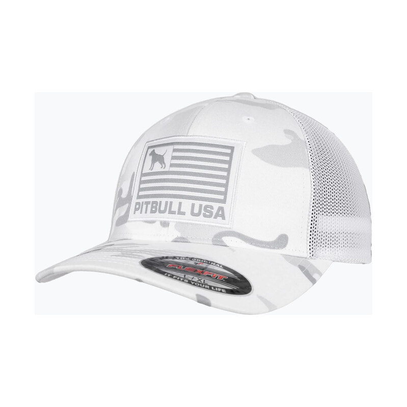 Pánská kšiltovka Pitbull Mesh Full Cap Pitbull Usa Multicam