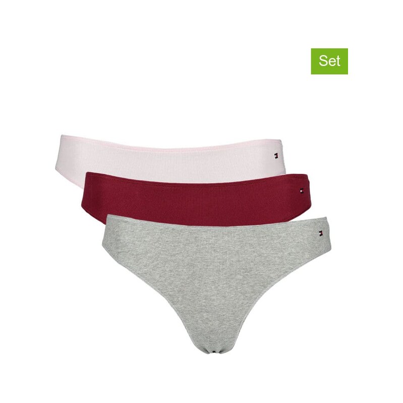 Kalhotky Tommy Hilfiger Grau/ Rot/ Rosa 1355633 115658487