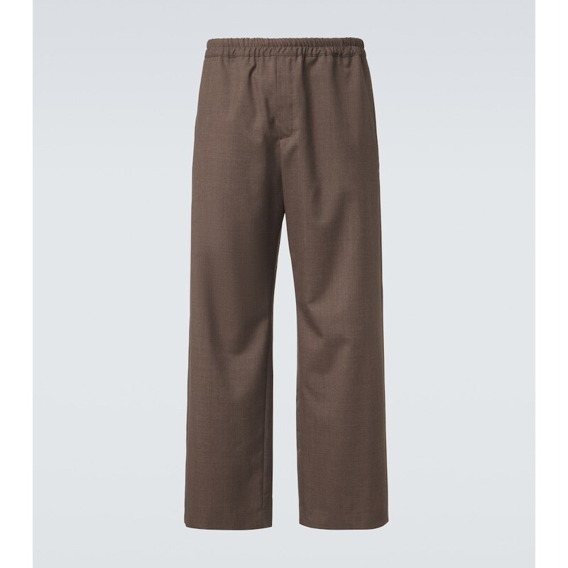 The Row Ari wool wide-leg pants