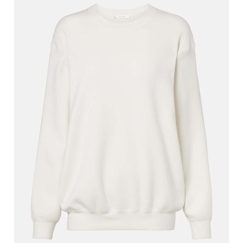 The Row Ottilie cotton and silk sweater