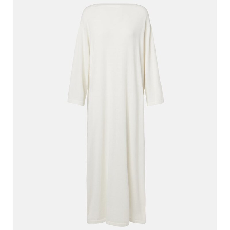 The Row Odet cotton and silk jersey maxi dress