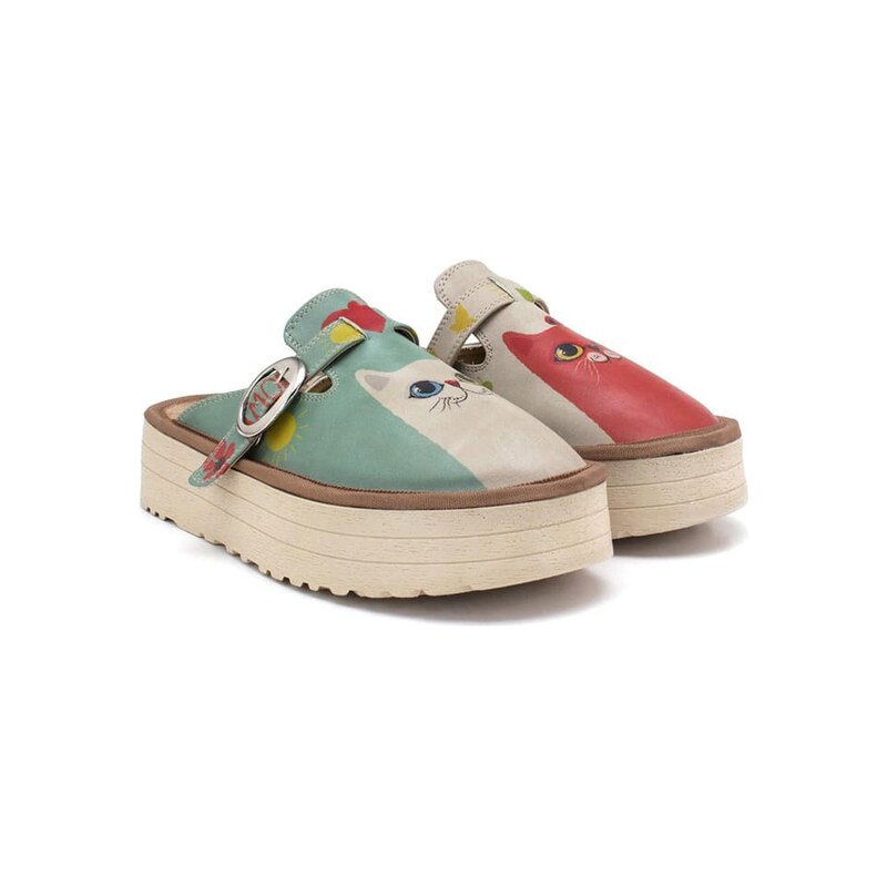 Calceo Türkis/ Beige/ Rot 5330981 115659892