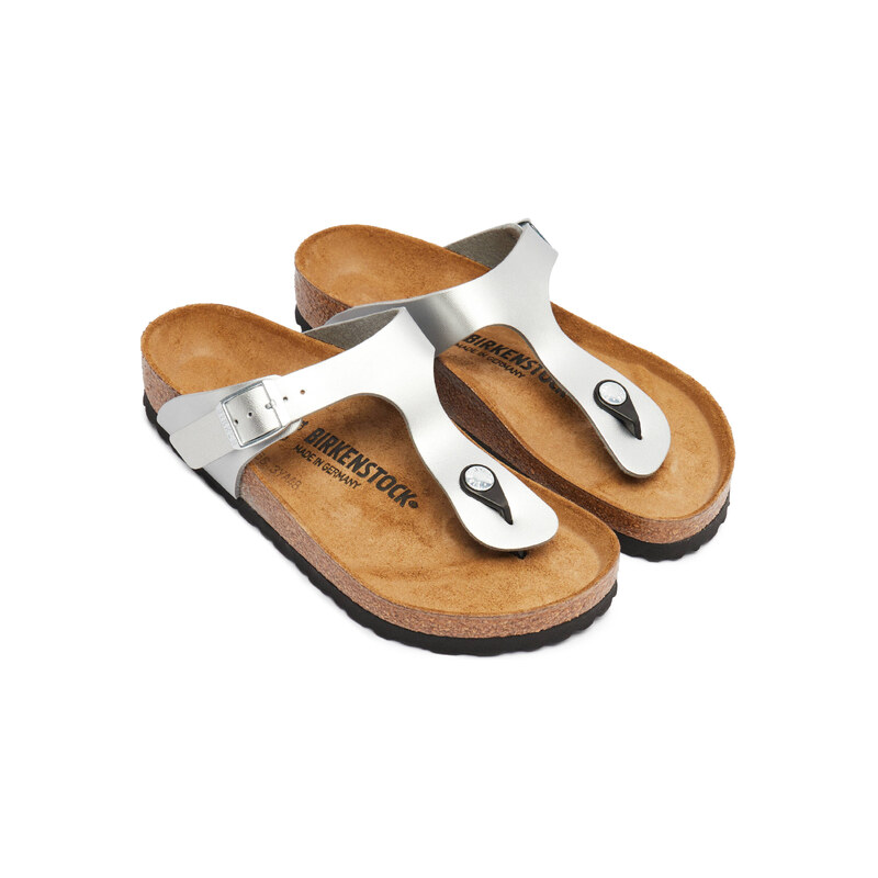 Birkenstock Žabky Gizeh s přídavkem kůže | regular fit