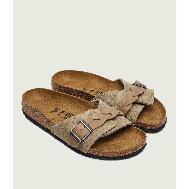 Birkenstock Pantofle Oita | narrow fit | semiš