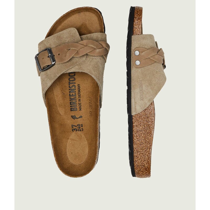 Birkenstock Pantofle Oita | narrow fit | semiš
