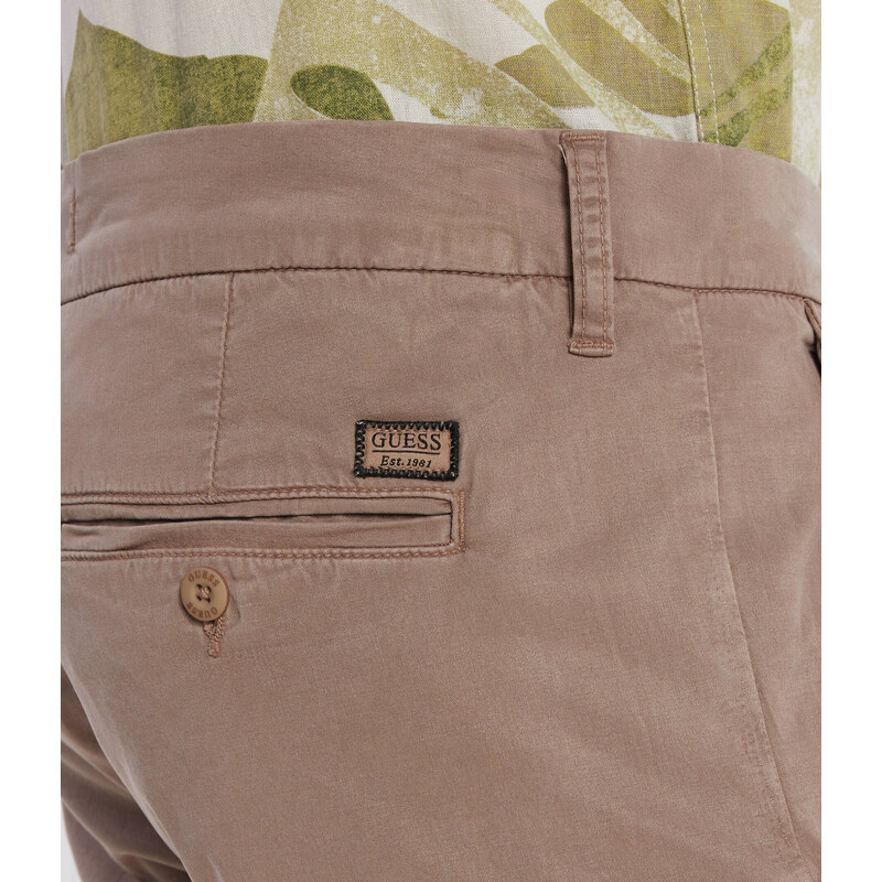 GUESS Šortky chino DANIEL | Skinny fit