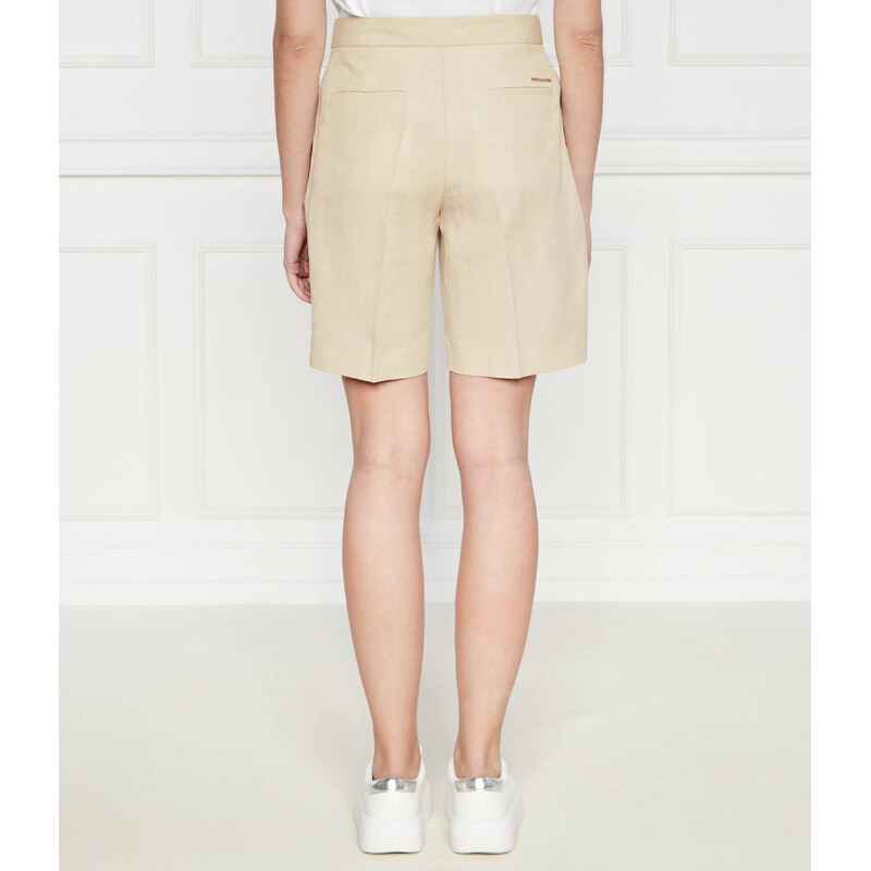 Calvin Klein Lněné šortky | regular fit