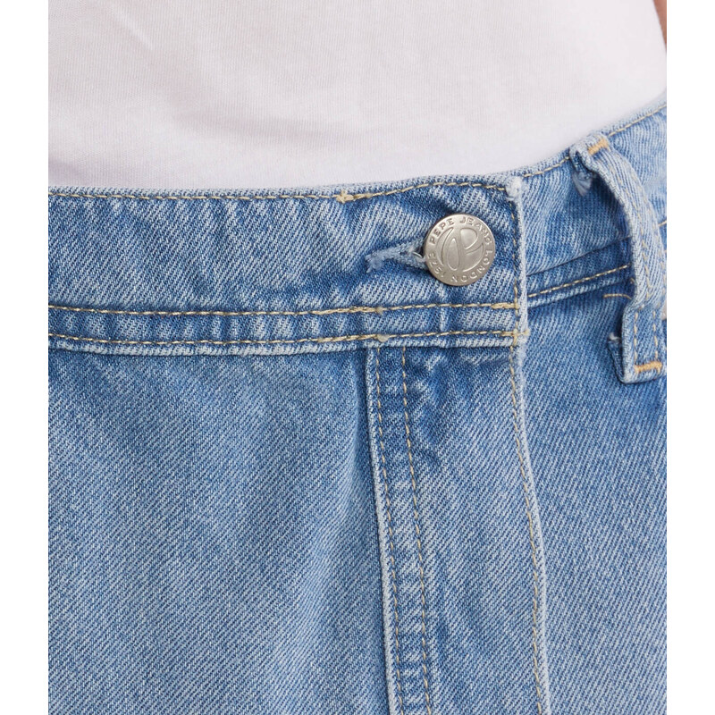 Pepe Jeans London Džínové kalhotová sukně