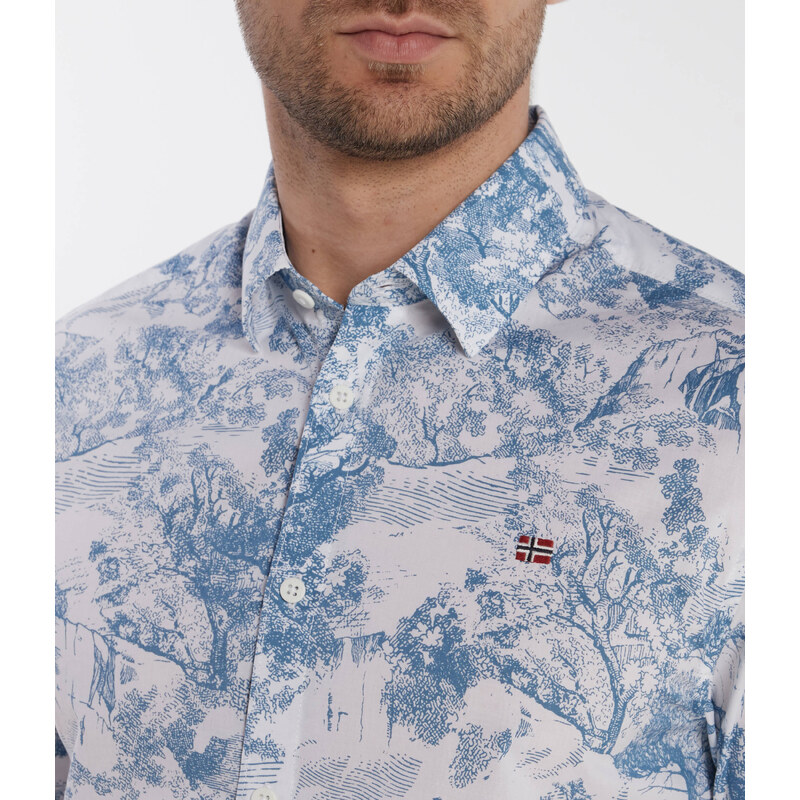 Napapijri Košile G-RONGE SS AOP | Regular Fit