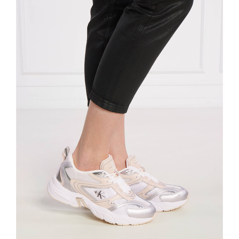 Calvin Klein Jeans Tenisky RETRO TENNIS s přídavkem kůže