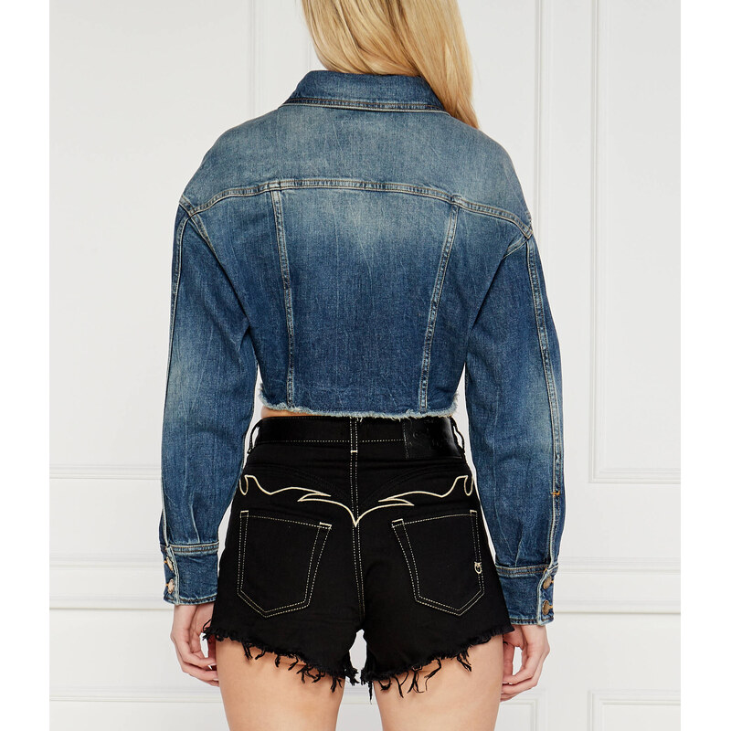 Pinko Džínová bunda | Cropped Fit
