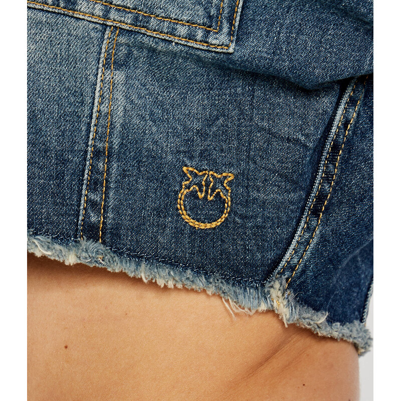 Pinko Džínová bunda | Cropped Fit
