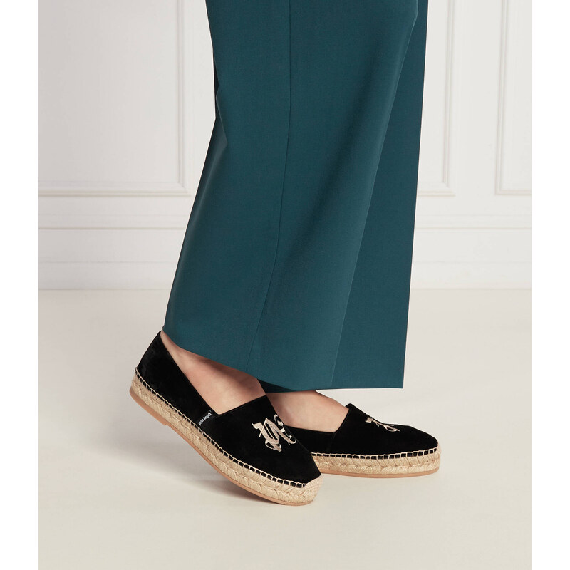 Palm Angels Espadrilky s přídavkem kůže