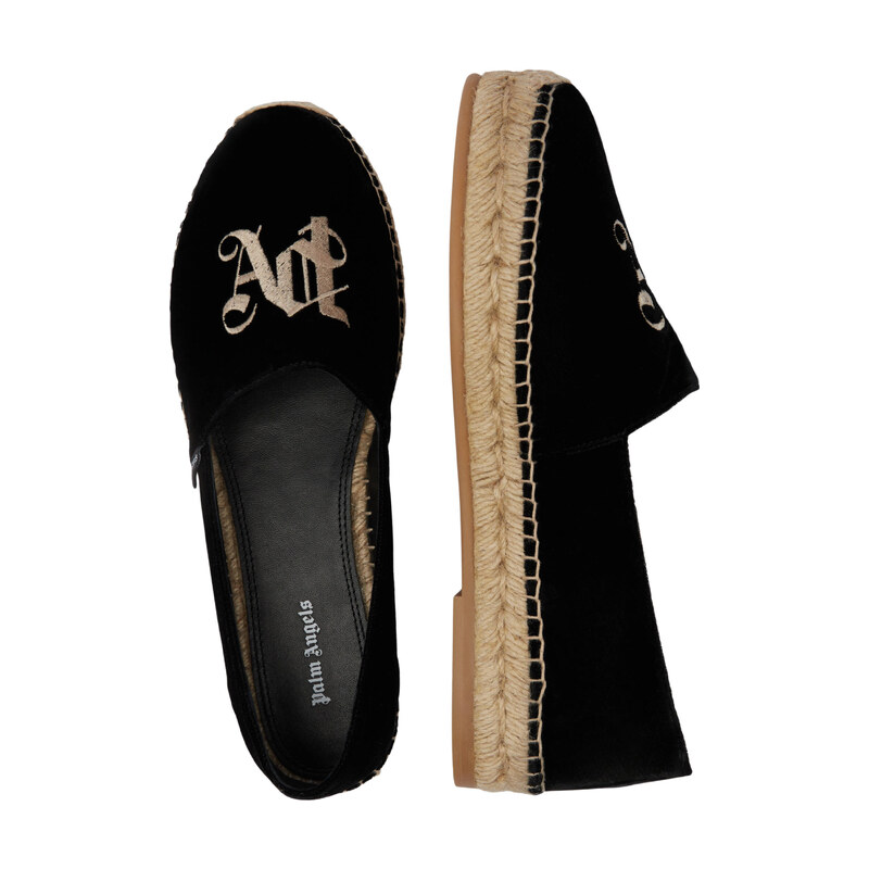 Palm Angels Espadrilky s přídavkem kůže