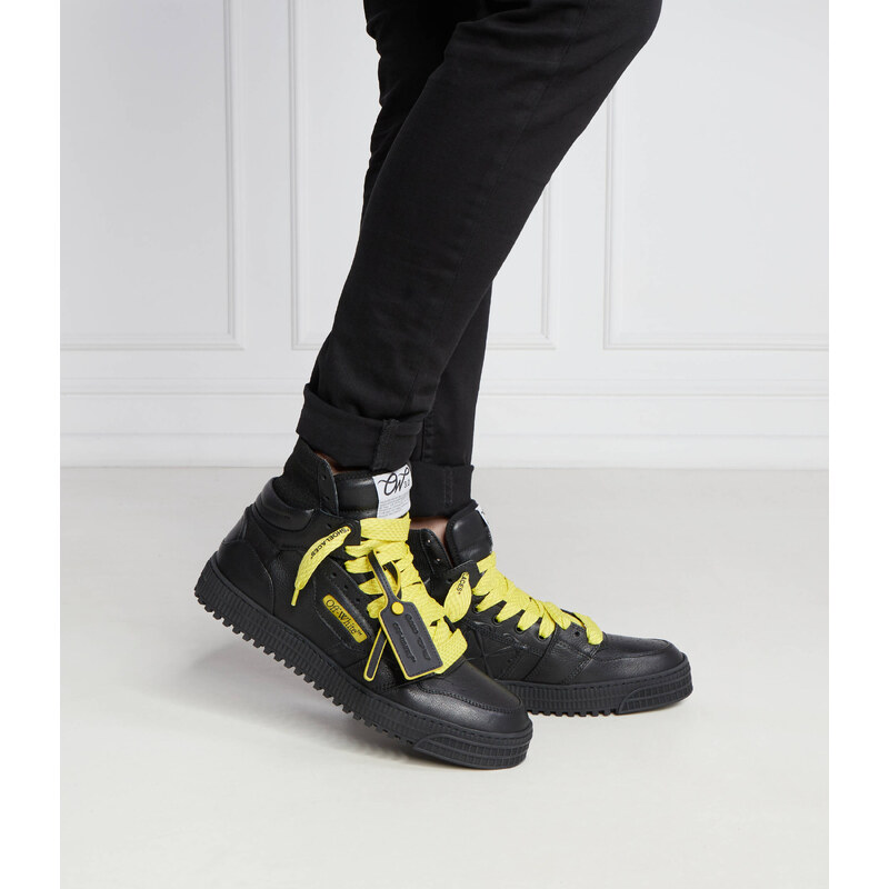 OFF-WHITE Kožené tenisky