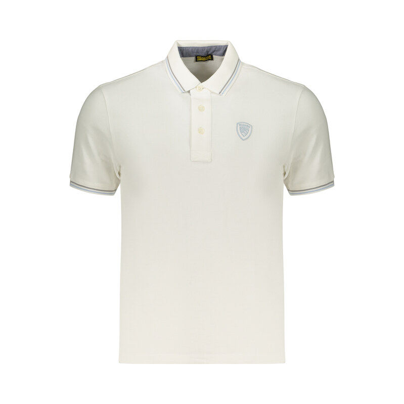BLAUER APPAREL Pánské bílé polokošile Blauer