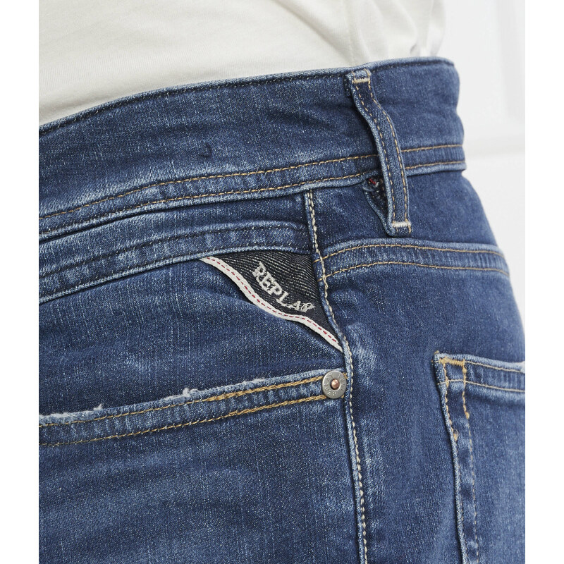 Replay Šortky | Straight fit | denim