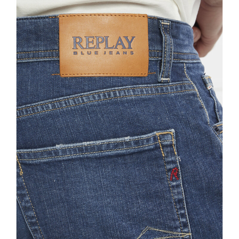 Replay Šortky | Straight fit | denim