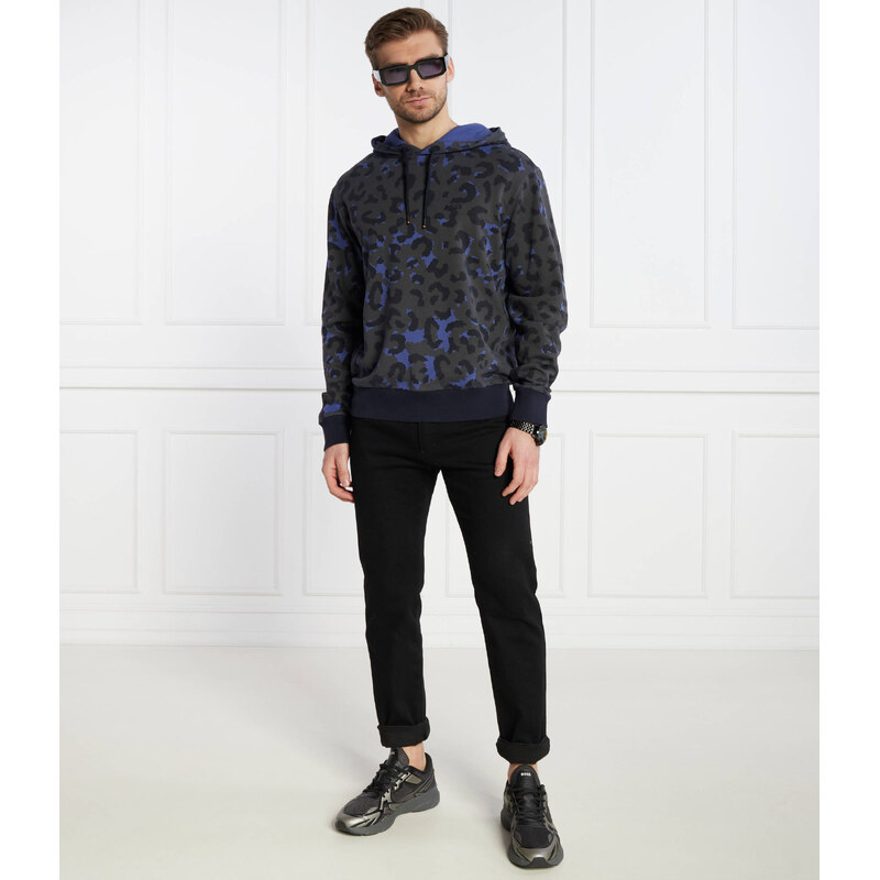 BOSS ORANGE Mikina We_Leopard | Regular Fit