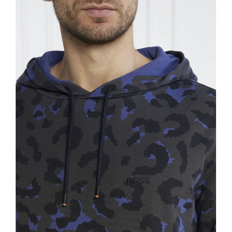 BOSS ORANGE Mikina We_Leopard | Regular Fit