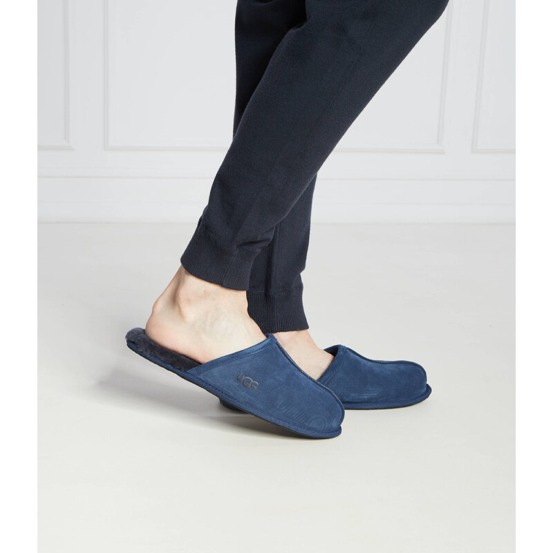 UGG Ohřívá domácí obuv M SCUFF | semiš